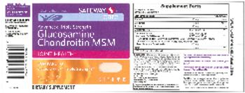 Safeway Care Advanced Triple Strength Glucosamine Chondroitin MSM - supplement