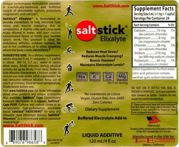 SaltStick Elixalyte - supplement