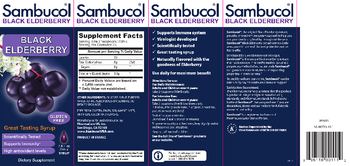 Sambucol Black Elderberry - supplement