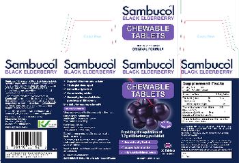Sambucol Black Elderberry Chewable Tablets - supplement