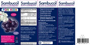 Sambucol Black Elderberry for Kids - supplement