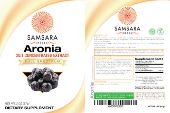 Samsara Herbs Aronia - supplement