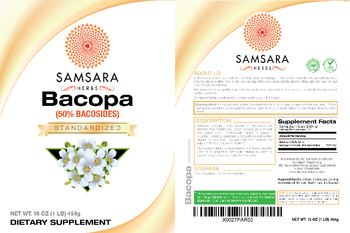Samsara Herbs Bacopa - supplement