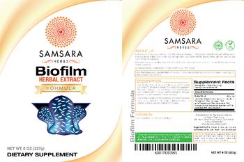 Samsara Herbs Biofilm Herbal Extract - supplement