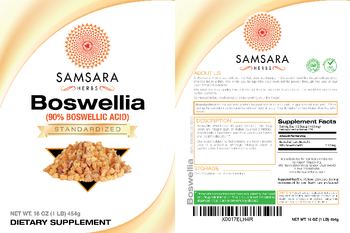 Samsara Herbs Boswellia - supplement