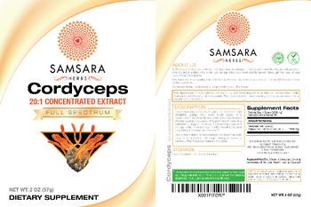 Samsara Herbs Cordyceps - supplement