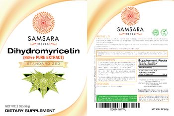 Samsara Herbs Dihydromyricetin - supplement