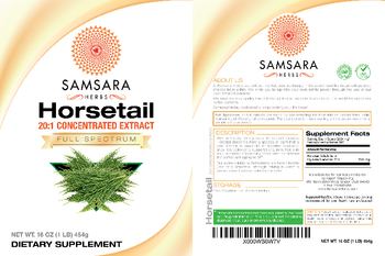 Samsara Herbs Horsetail - supplement