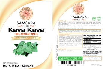 Samsara Herbs Kava Kava - supplement