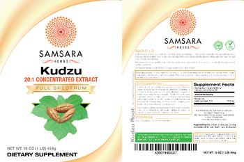 Samsara Herbs Kudzu - supplement
