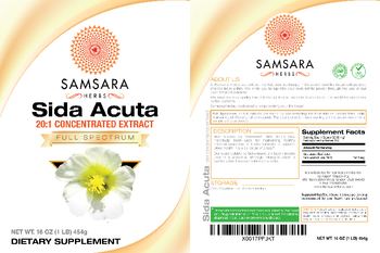Samsara Herbs Sida Acuta - supplement