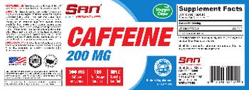 SAN Caffeine 200 mg - supplement