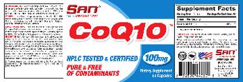 SAN CoQ10 100 mg - supplement