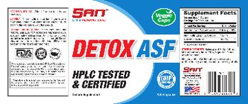 SAN Detox ASF - supplement