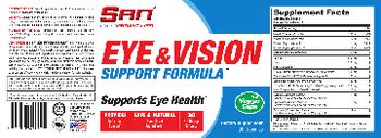 SAN Eye & Vision Support Formula - supplement