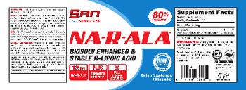 SAN NA-R-ALA - supplement