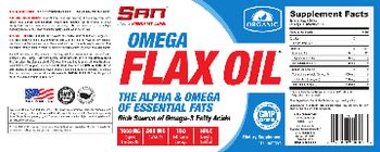 SAN Omega Flax Oil - supplement