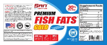 SAN Premium Fish Fats Gold - supplement