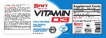 SAN Vitamin D3 1,000 IU - supplement