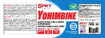 SAN Yohimbine - supplement
