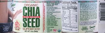 Sanar Naturals Organic Chia Seed Superfood - supplement