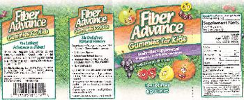 Santa Cruz Nutritionals Fiber Advance Gummies For Kids - fiber supplement