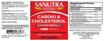Sanutra Wellness Cardio & Cholesterol - vitamin herbal supplement