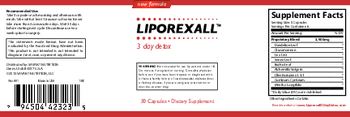 Savant Nutrition Liporexall - supplement