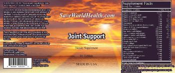 SaveWorldHealth.com Joint Support - supplement