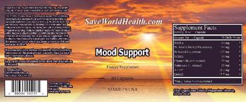 SaveWorldHealth.com Mood Support - supplement