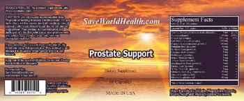 SaveWorldHealth.com Prostate Support - supplement