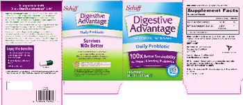 Schiff Digestive Advantage Daily Probiotic - supplement