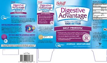 Schiff Digestive Advantage Daily Probiotic - supplement