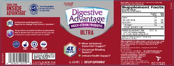 Schiff Digestive Advantage Multi-Strain Probiotic Ultra - supplement