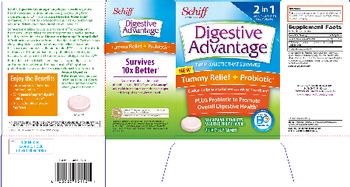 Schiff Digestive Advantage Tummy Relief + Probiotic - supplement
