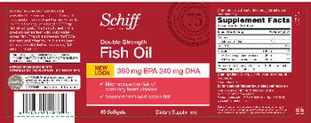 Schiff Double Strength Fish Oil - supplement