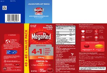 Schiff MegaRed Advanced 4 in 1 500 mg - supplement