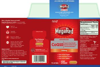 Schiff MegaRed Advanced CoQ10 200 mg - supplement