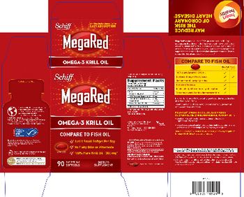 Schiff MegaRed Omega-3 Krill Oil - supplement