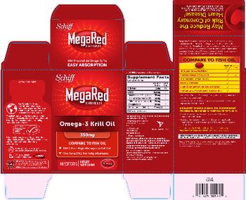Schiff MegaRed Omega-3 Krill Oil 350 mg - supplement
