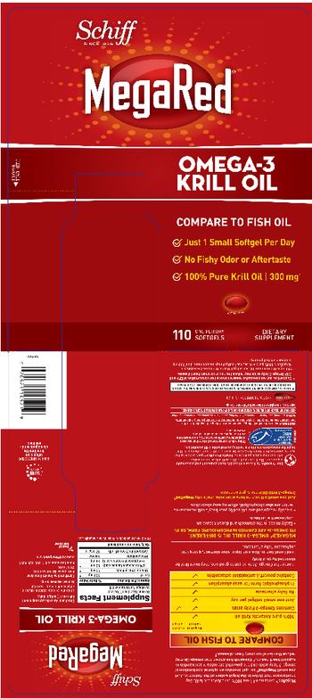 Schiff MegaRed Omega-3 Krill Oil - supplement