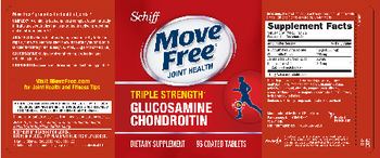 Schiff Move Free Triple Strength Glucosamine Chondroitin - supplement