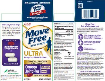 Schiff Move Free Ultra Omega Joint Plus - supplement