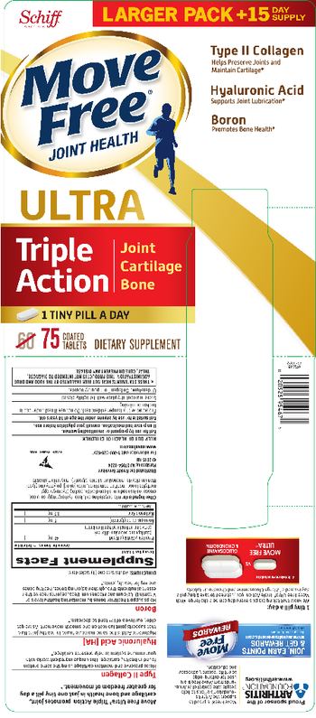 Schiff Move Free Ultra Triple Action - supplement