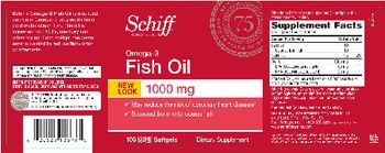 Schiff Omega-3 Fish Oil 1000 mg - supplement