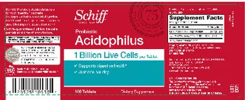 Schiff Probiotic Acidophilus - supplement