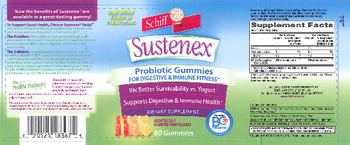 Schiff Sustenex Probiotic Gummies - supplement