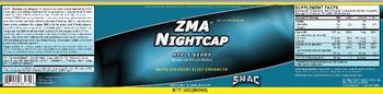 Scientific Conditioning For Advanced Conditions SNAC ZMA Nightcap Apple Berry - supplement