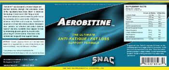 Scientific Nutrition For Advanced Conditioning SNAC Aerobitine - supplement