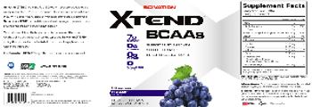 Scivation XTEND BCAAs Grape - supplement